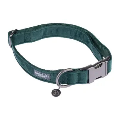 Nomad Tales Blush Collar - Emerald - Size M: 34 - 55 cm Neck Circumference, 20mm Width