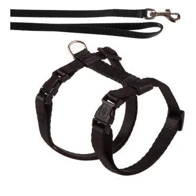 Trixie Cat Harness with Lead - Black