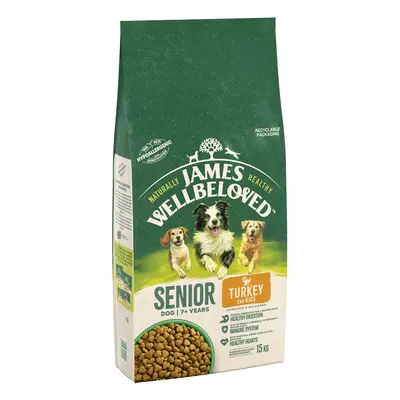 James Wellbeloved Senior Dog Hypoallergenic Turkey & Rice - 15kg