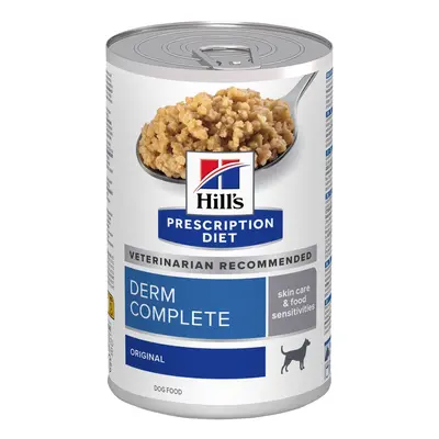 Hill’s Prescription Diet Canine Derm Complete Wet Dog Food - 24 x 370g