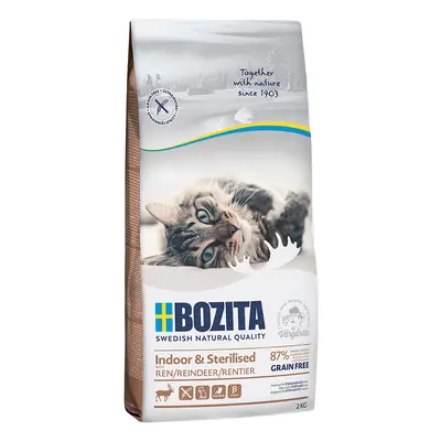 Bozita Grain Free Indoor & Sterilised - Reindeer - 2kg