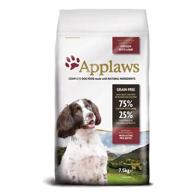 Applaws Adult Small & Medium Breed - Chicken with Lamb - 7.5kg