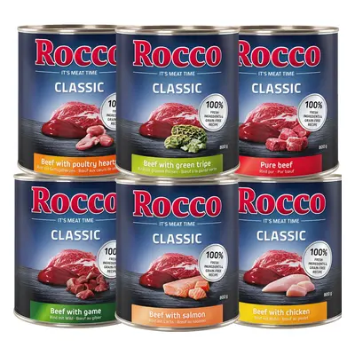 Rocco Classic 6 x 800g - Mixed Pack I (6 Varieties)