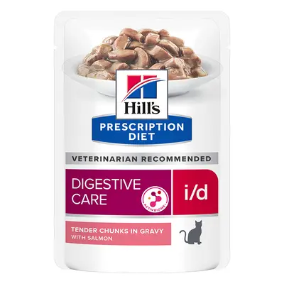 Hill's Prescription Diet Feline i/d Digestive Care - Salmon - Saver Pack: 24 x 85g