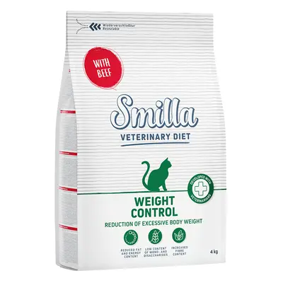 Smilla Veterinary Diet Weight Control Beef - 4kg