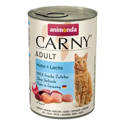 Animonda Carny Adult Saver Pack 12 x 400g - Chicken & Salmon