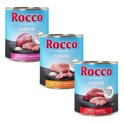 Rocco Junior 6 x 800g - Mixed Pack (3 Varieties)