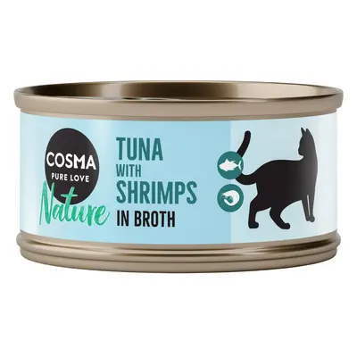 Cosma Nature 6 x 70g - Tuna with Shrimps