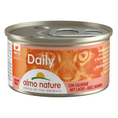 Almo Nature Daily Menu for Cats 6 x 85g - Mousse with Salmon