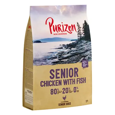 Purizon Senior Chicken with Fish – Grain-free - 1kg