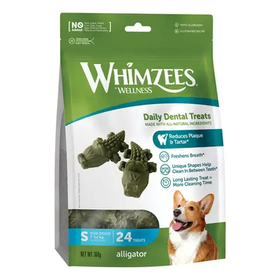 Whimzees by Wellness Alligator Snack - Saver Pack: 2 x Size S