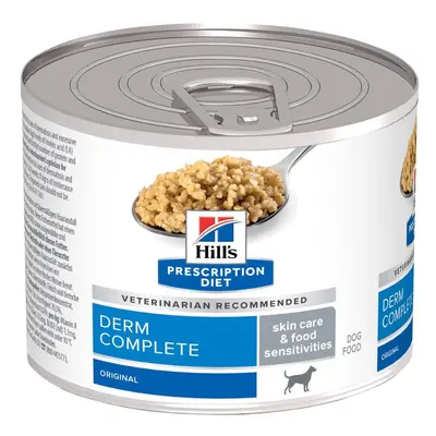 Hill’s Prescription Diet Canine Derm Complete Wet Dog Food - Saver Pack: 24 x 200g