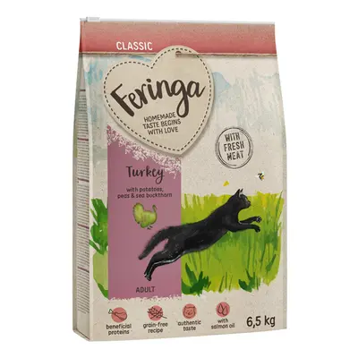 Feringa Dry Cat Food Economy Packs - Adult Classic Turkey (2 x 6.5kg)