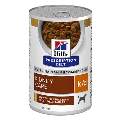 Hill's Prescription Diet Canine Wet Food Saver Pack - k/d Kidney Care Stew - Chicken (24 x 354g)