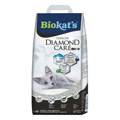 Biokat's Diamond Care Classic Cat Litter - Economy Pack: 2 x 10l