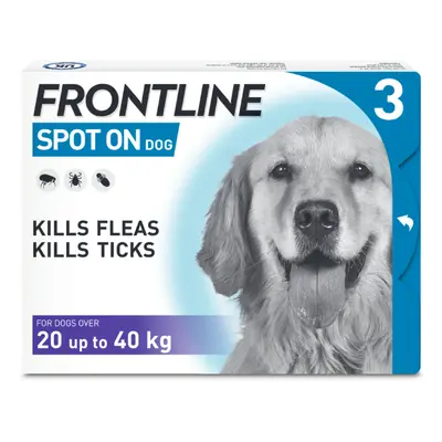 FRONTLINE® Spot On for Dogs - L (20-40kg) - 3 pipettes x 2.68ml