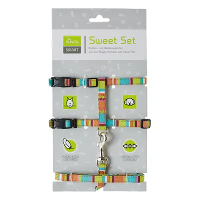 HUNTER Puppy and Cat Harness Set - Multi-coloured