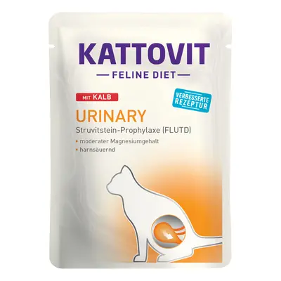 Kattovit Urinary Pouches 24 x 85g - Veal