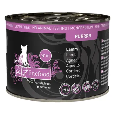 Catz finefood Purrrr Can Mixed Trial Pack 6 x 200g - Lamb