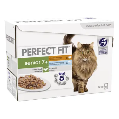 Perfect Fit Senior 7+ Pouches – Mixed Pack in Sauce - 12 x 85g