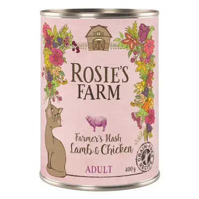 Rosie's Farm Adult Farmer's Hash with Lamb & Chicken - 6 x 400g (cans)