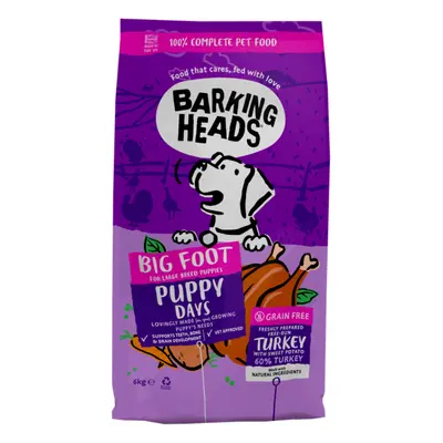 Barking Heads Big Foot Puppy Days - Economy Pack: 2 x 6kg