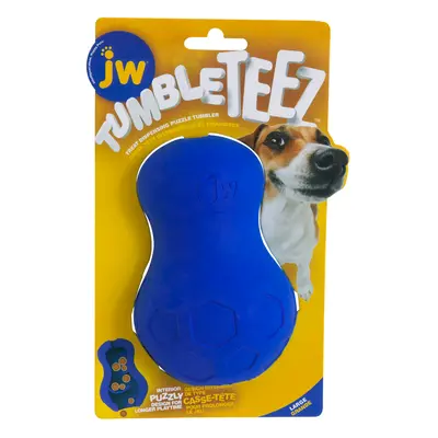 JW Tumble Teez Treat Toy - Large - Blue