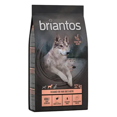 Briantos Adult Light/Sterilised Grain-Free Turkey & Potato - 12kg