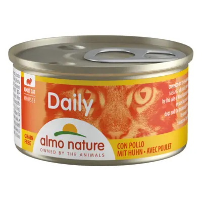 Almo Nature Daily Menu for Cats 6 x 85g - Mousse with Chicken