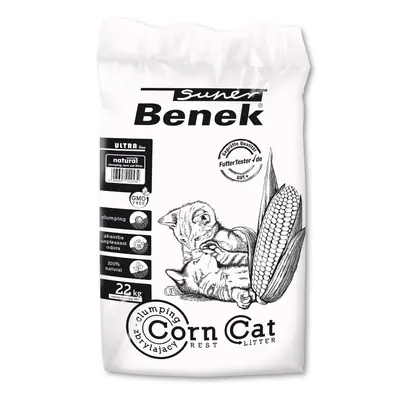 Super Benek Corn Ultra Natural Cat Litter - 35 L (approx. 22 kg)