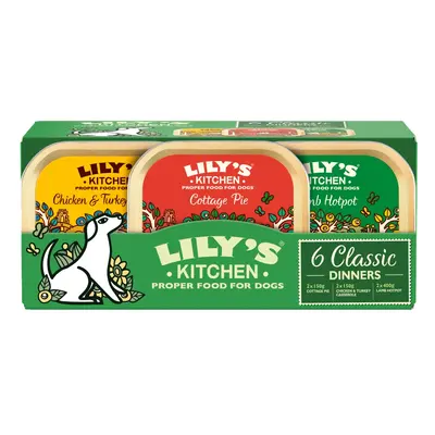 Lily's Kitchen Classic Trays Multipack - Saver Pack: 24 x 150g