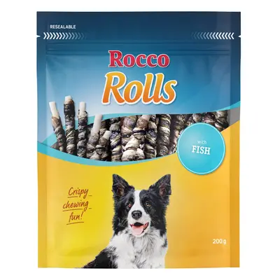 Rocco Rolls Chew Sticks Saver Pack - Super Saver Pack: Fish (12 x 200g)