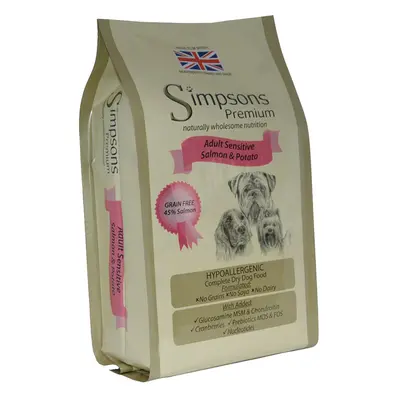 Simpsons Premium Sensitive Adult Dog - Salmon & Potato - Economy Pack: 2 x 12kg