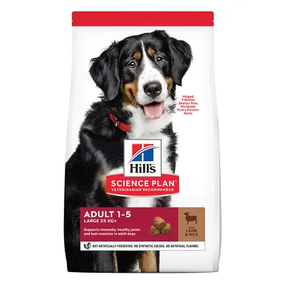 Hill's Science Plan Adult 1-5 Large Breed with Lamb & Rice - Economy Pack: 2 x 14kg