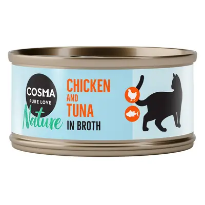 Cosma Nature Saver Pack 48 x 70g - Chicken Breast & Tuna