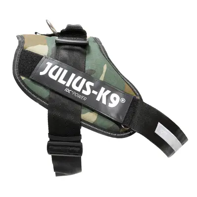 JULIUS-K9 IDC® power harness, camouflage - Size 2