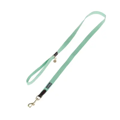 Nomad Tales Bloom Collar, mint - Matching leash: 120 cm long, 20 mm wide