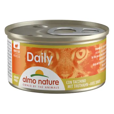 Almo Nature Daily Menu for Cats 6 x 85g - Mousse with Turkey