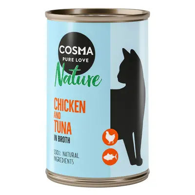 Cosma Nature Saver Pack 12 x 140g - Chicken & Tuna