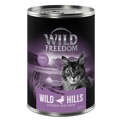 Wild Freedom Adult Saver Pack 24 x 400g - Wild Hills - Duck & Chicken