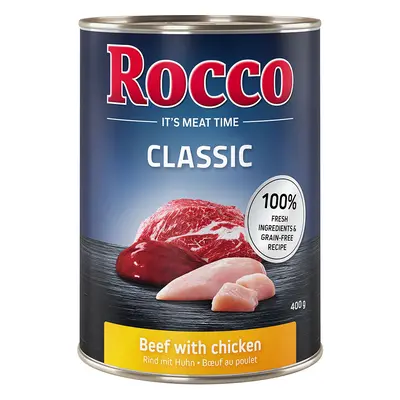 Rocco Classic Saver Pack 24 x 400g - Beef with Chicken