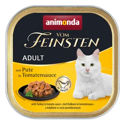 Animonda vom Feinsten Adult No Grain in Sauce 6 x 100g - Turkey in a Tomato Sauce