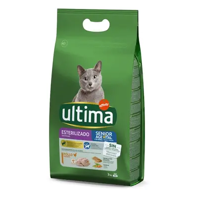 Ultima Sterilised Senior – Chicken - 3kg