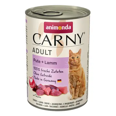 Animonda Carny Adult 6 x 400g - Turkey & Lamb