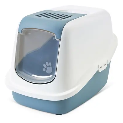 Savic Nestor Cat Litter Box - Light Blue