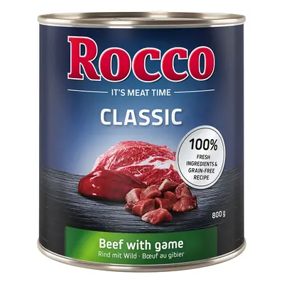 Rocco Classic Saver Pack 24 x 800g - Beef with Game