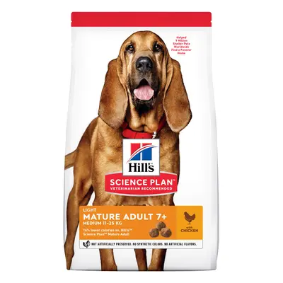 Hill’s Science Plan Mature Adult 7+ Light Medium with Chicken - 14kg