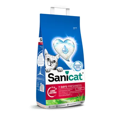 Sanicat 7 Days Freshness Aloe Vera Cat Litter - 4l