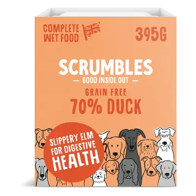 Scrumbles Grain Free Duck Wet Dog Food - Saver Pack: 14 x 395g