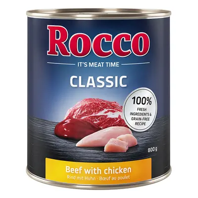 Rocco Classic 6 x 800g - Beef with Chicken